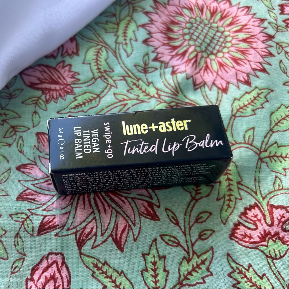 NWT Lune + Aster Tinted Lip Balm